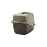 SAVIC Nestor warm gray-chocolate brown - covered cat litter box - 56x39x38.5 cm - 1 pc.