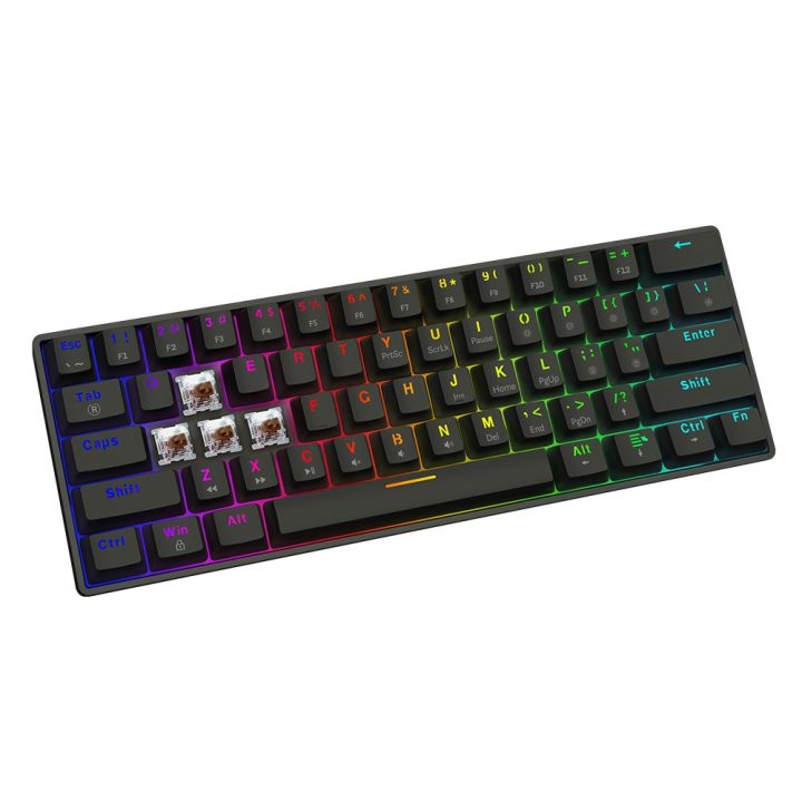 SAVIO BLACKOUT X2 Mechanical Keyboard OUTEMU Brown Hot Swap