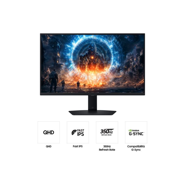 Samsung G60F computer monitor 68.6 cm (27 ) 2560 x 1440 pixels Quad HD LCD Black