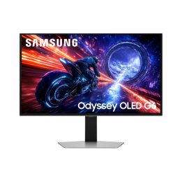 Samsung G60SF computer monitor 68.6 cm (27 ) 2560 x 1440 pixels Quad HD OLED Silver