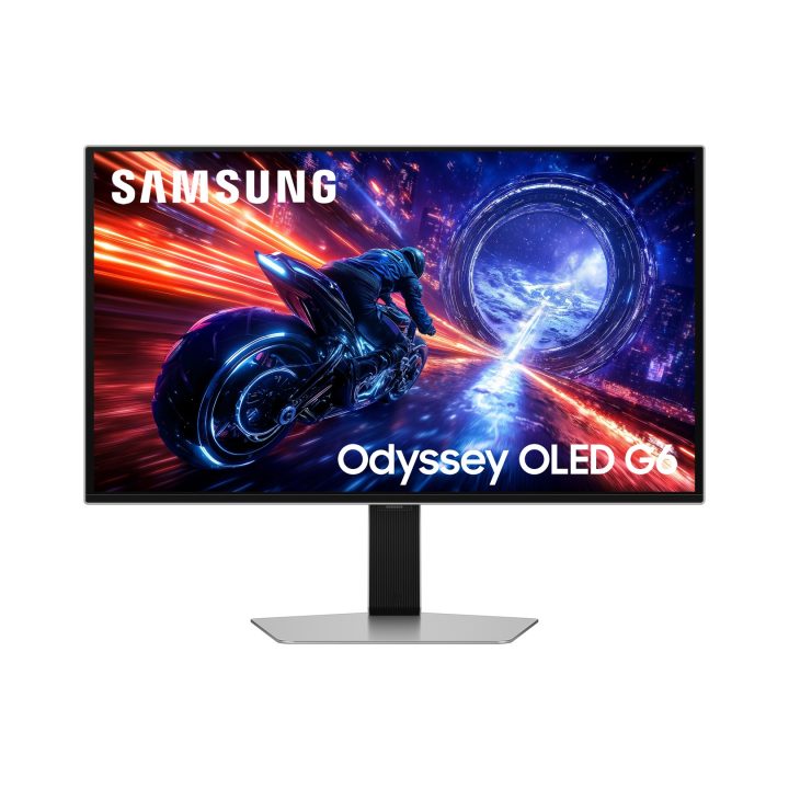 Samsung G60SF computer monitor 68.6 cm (27 ) 2560 x 1440 pixels Quad HD OLED Silver