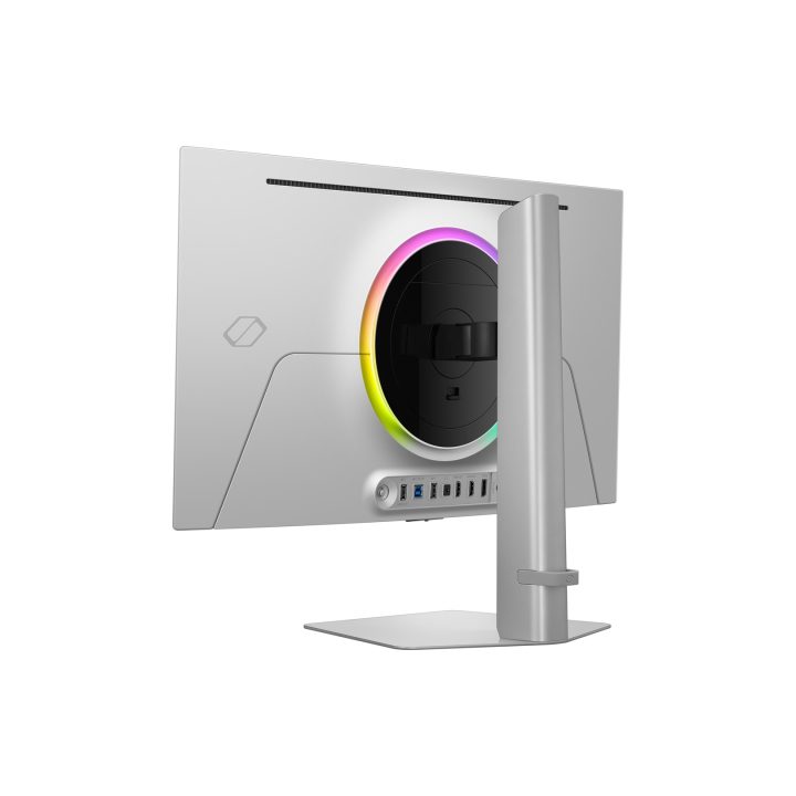Samsung G60SF computer monitor 68.6 cm (27 ) 2560 x 1440 pixels Quad HD OLED Silver