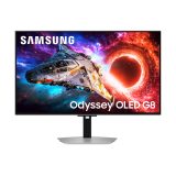 Samsung G80SH computer monitor 81.3 cm (32 ) 3840 x 2160 pixels 4K Ultra HD OLED Silver