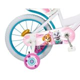 CHILDREN'S BICYCLE 16 TOIMSA TOI1681 PAW PATROL WHITE