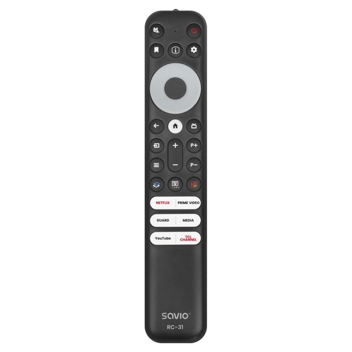 SAVIO RC-31 Universal/replacement remote control for TCL TV – SMART TV