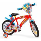 Children's Bike 16 Paw Patrol Red 1678 NEW TOIMSA