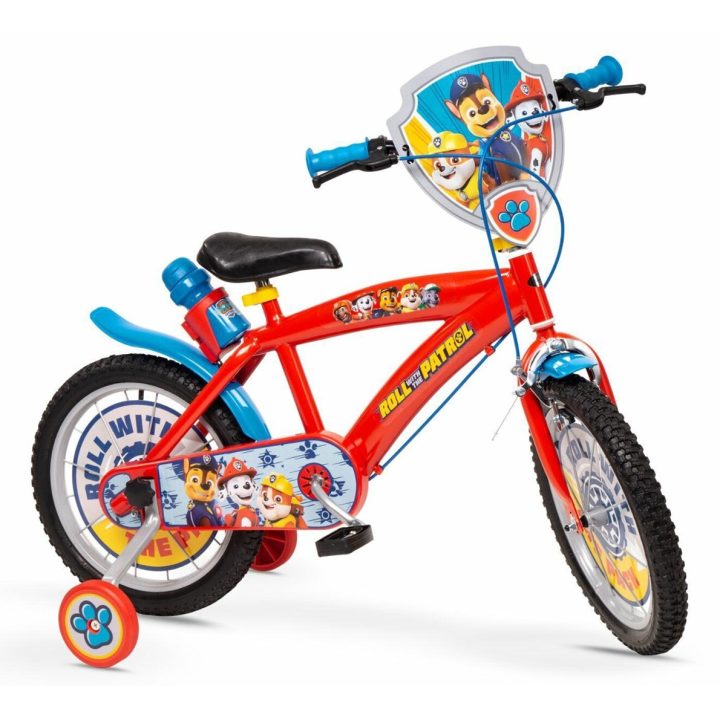Children's Bike 16 Paw Patrol Red 1678 NEW TOIMSA