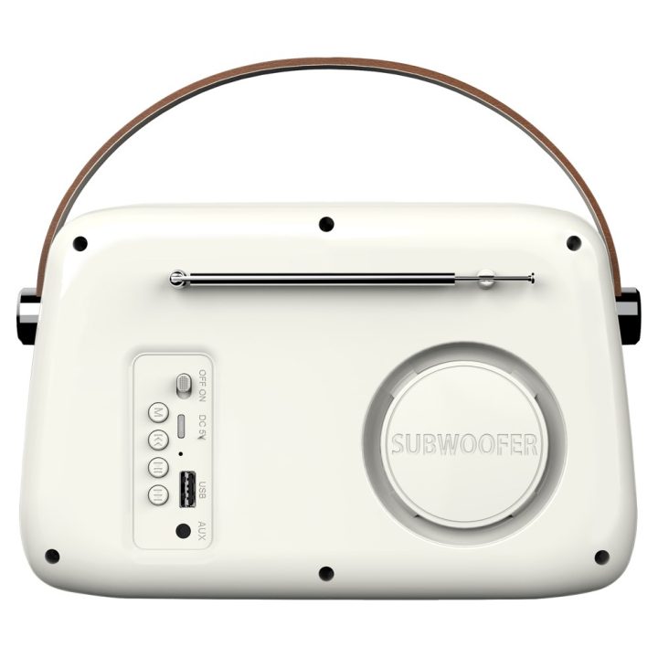 SAVIO RS-02 Portable Radio white