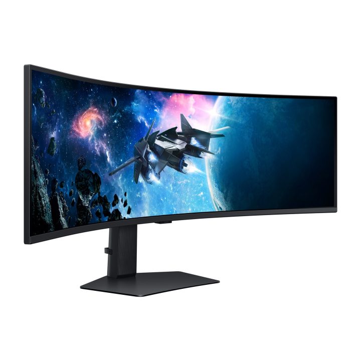 Samsung G95C computer monitor 124.5 cm (49 ) 5120 x 1440 pixels Dual QHD LED Black