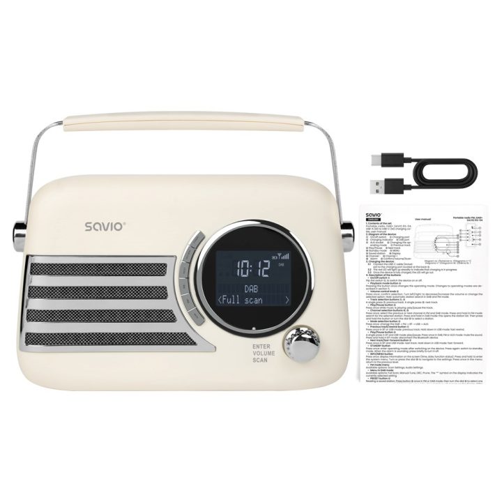 SAVIO RS-04 Portable radio DAB+