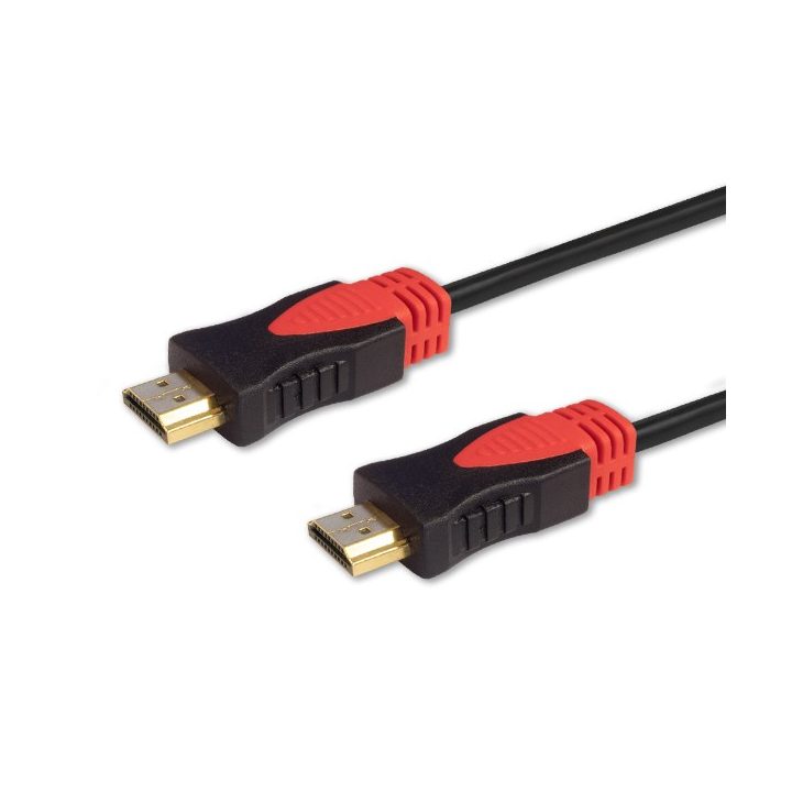 Savio CL-95 HDMI cable 1 5 m HDMI Type A (Standard) Black Red