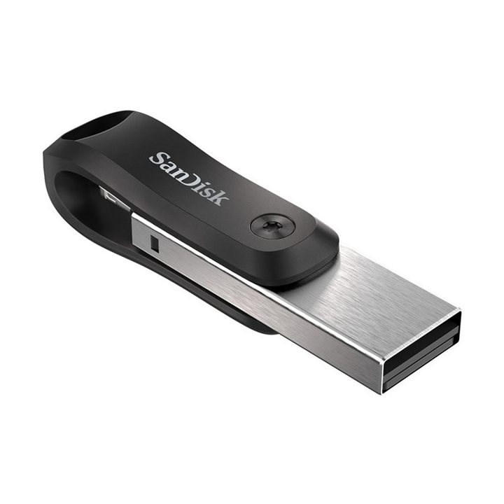 SanDisk 00183589 USB flash drive 256 GB USB Type-A / Lightning 3.2 Gen 1 (3.1 Gen 1) Black Silver