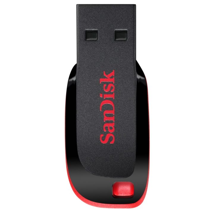 SanDisk Cruzer Blade USB flash drive 128 GB USB Type-A 2.0 Black Red