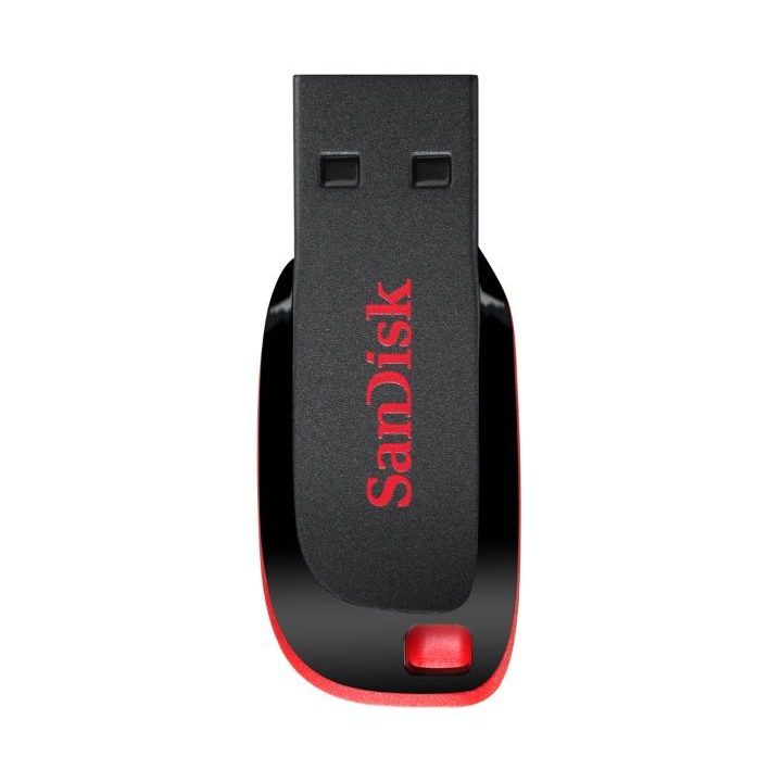 SanDisk Cruzer Blade USB flash drive 128 GB USB Type-A 2.0 Black Red