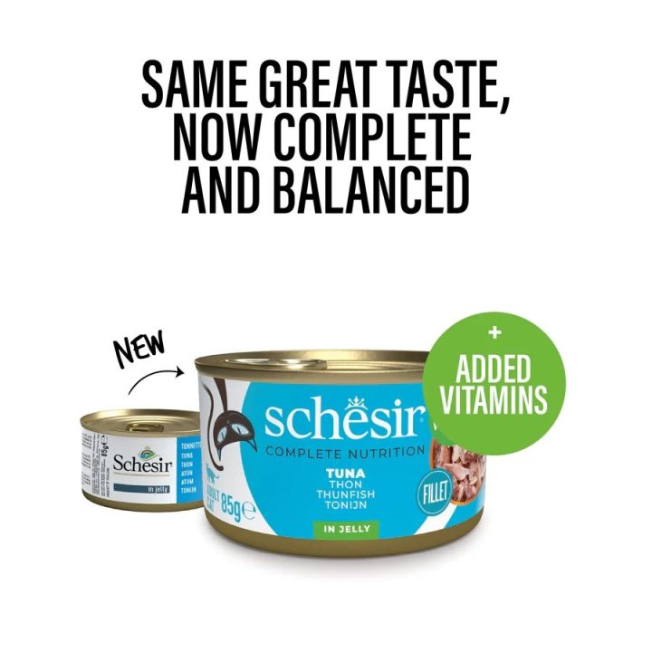 SCHESIR in jelly Tuna - wet cat food - 85 g
