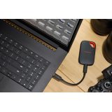 SanDisk Extreme Portable SSD (V3) 1 TB USB Type-C USB 3.2 Gen 2x2 Red Blue