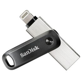 SanDisk 00183588 USB flash drive 128 GB USB Type-A / Lightning 3.2 Gen 1 (3.1 Gen 1) Black Silver