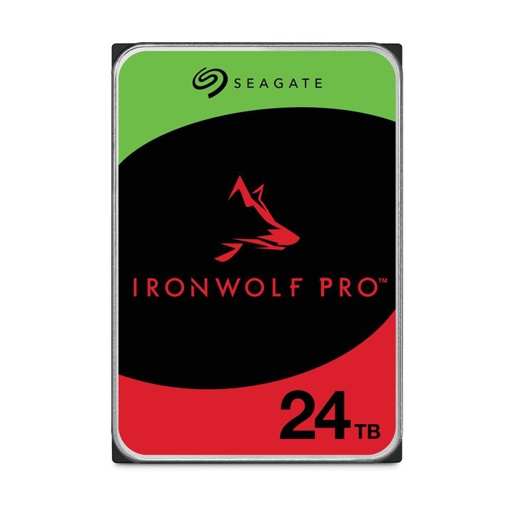 Seagate IronWolf Pro ST24000NT002 internal hard drive 24 TB 7200 RPM 512 MB 3.5 Serial ATA III