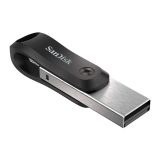 SanDisk 00183588 USB flash drive 128 GB USB Type-A / Lightning 3.2 Gen 1 (3.1 Gen 1) Black Silver