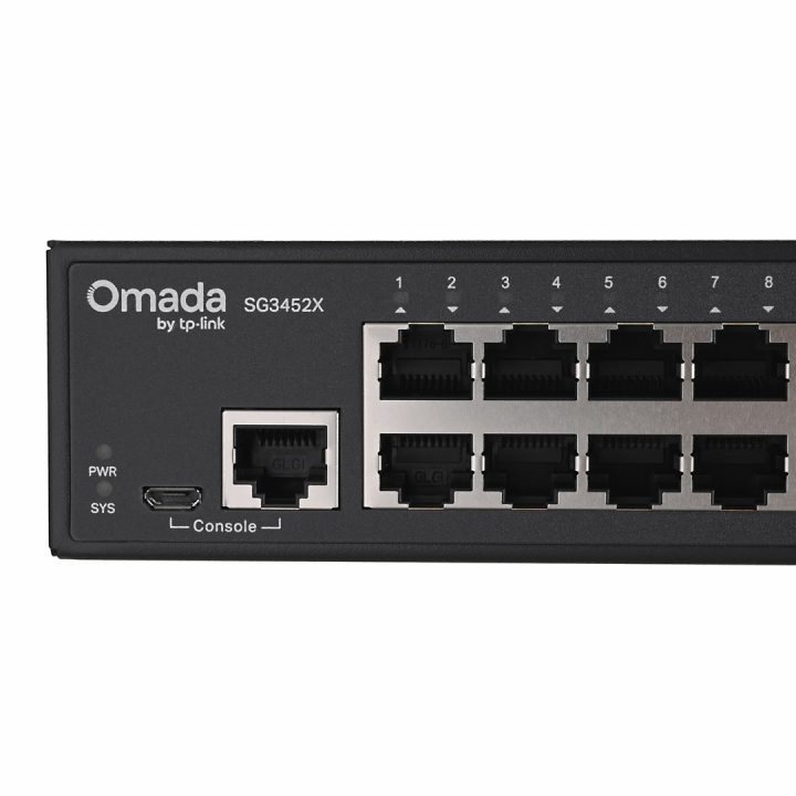 TP-Link Omada 48-Port Gigabit L2+ Managed Switch with 4 10GE SFP+ Slots