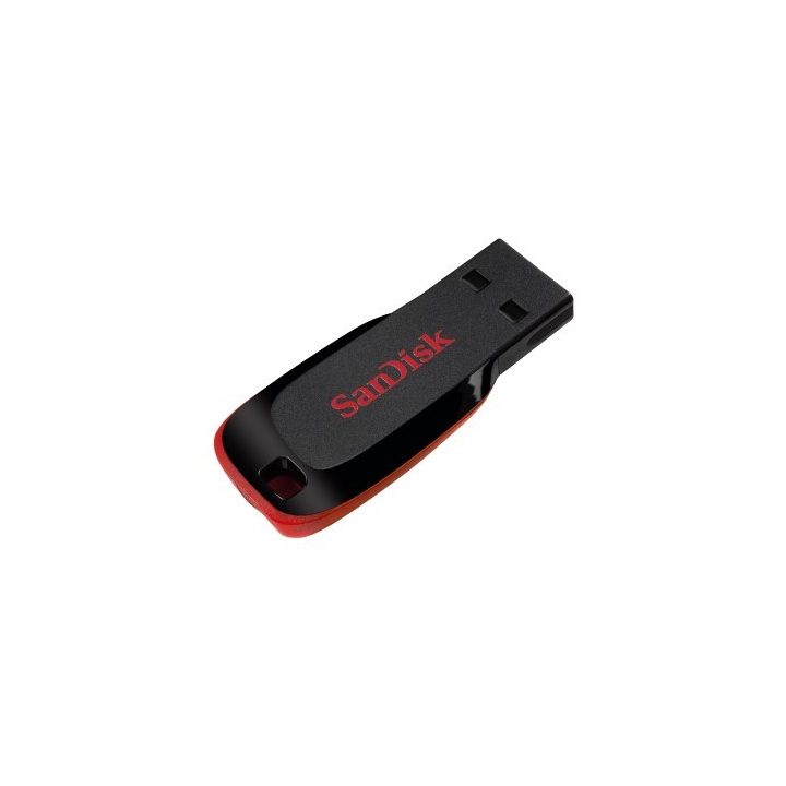SanDisk Cruzer Blade USB flash drive 64 GB USB Type-A 2.0 Black Red