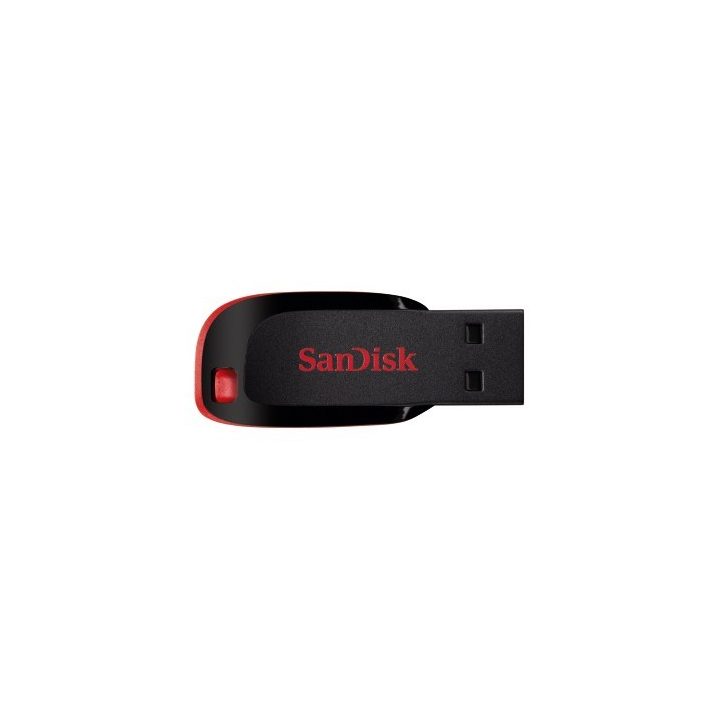 SanDisk Cruzer Blade USB flash drive 64 GB USB Type-A 2.0 Black Red