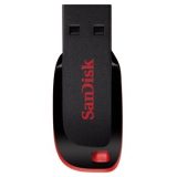 SanDisk Cruzer Blade USB flash drive 64 GB USB Type-A 2.0 Black Red