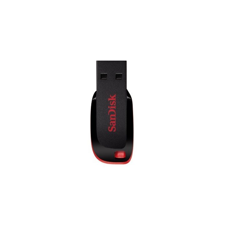 SanDisk Cruzer Blade USB flash drive 64 GB USB Type-A 2.0 Black Red