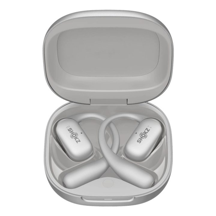 SHOKZ OpenFit 2+ Headphones Wireless Ear-hook In-ear Calls/Music Bluetooth Grey