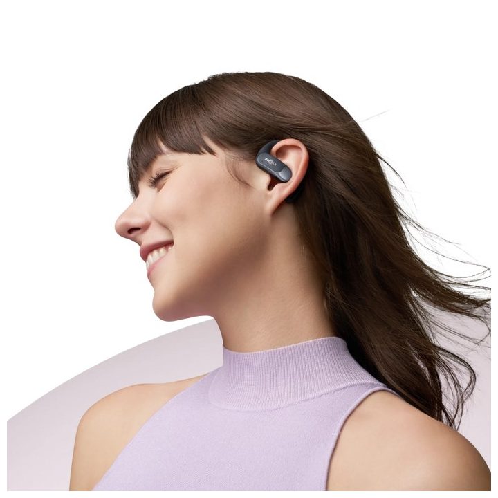 SHOKZ OpenFit Air Headset Wireless Ear-hook Calls/Music/Sport/Everyday Bluetooth Black