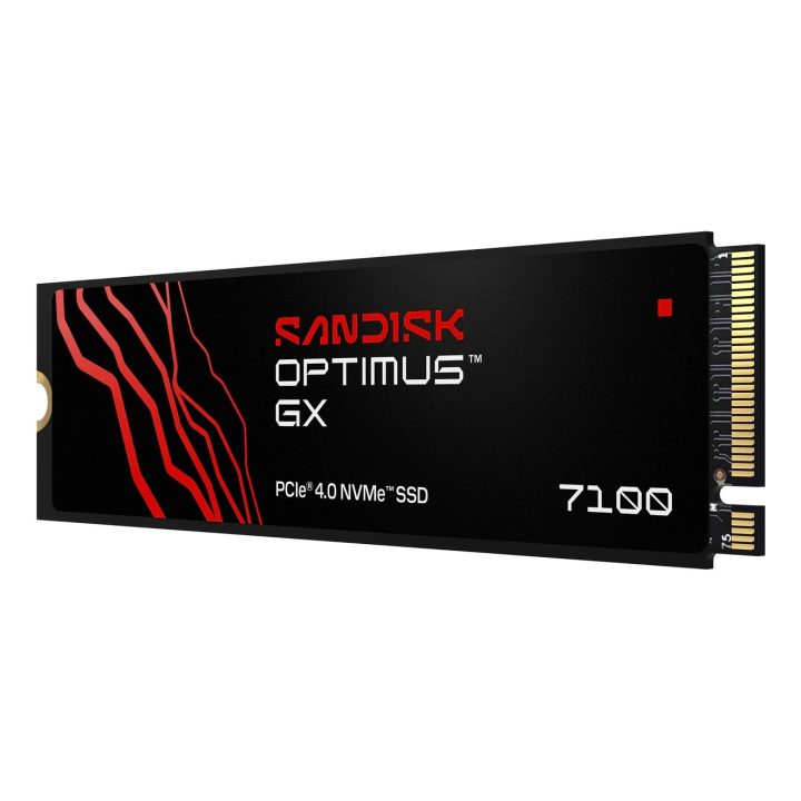 SanDisk Optimus GX 7100 500 GB M.2 PCI Express 4.0 NVMe TLC 3D NAND