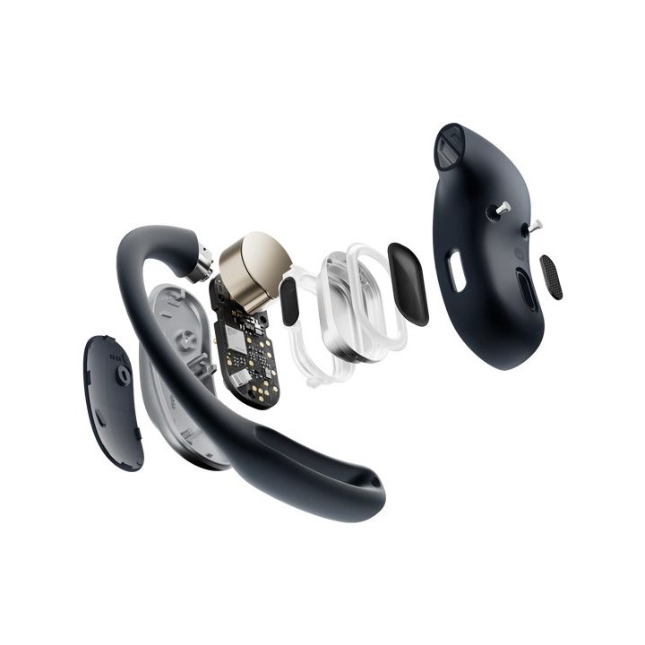 SHOKZ OpenFit Air Headset Wireless Ear-hook Calls/Music/Sport/Everyday Bluetooth Black