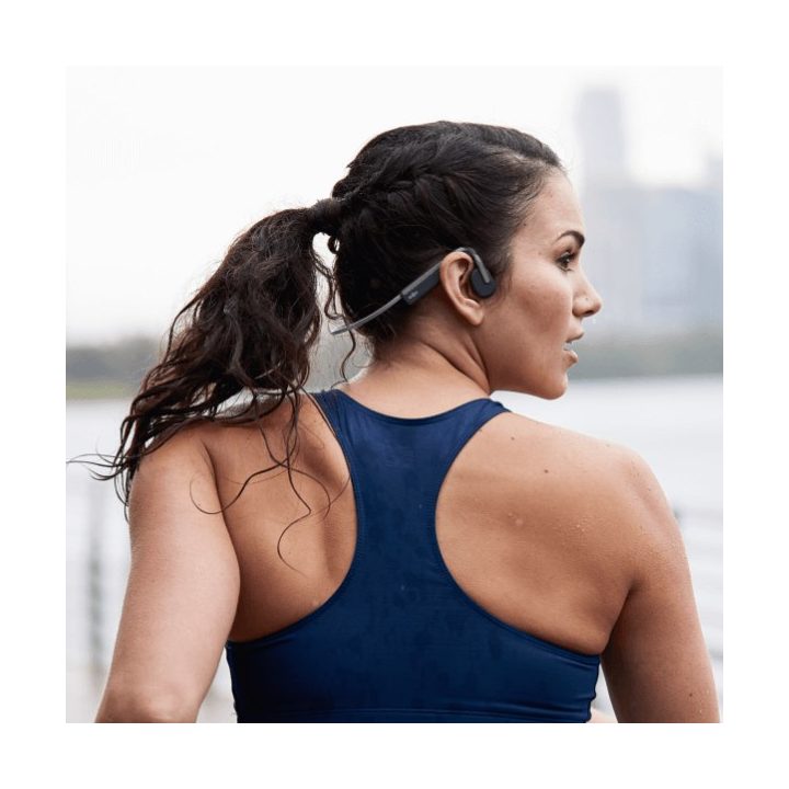 SHOKZ OpenMove Headphones Wireless Neck-band Sports Bluetooth Grey