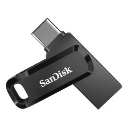 SanDisk Ultra Dual Drive USB flash drive 128 GB USB Type-A / USB Type-C 3.2 Gen 1 (3.1 Gen 1) Black Silver
