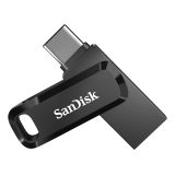 SanDisk Ultra Dual Drive USB flash drive 128 GB USB Type-A / USB Type-C 3.2 Gen 1 (3.1 Gen 1) Black Silver