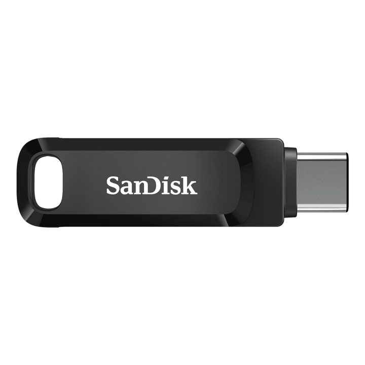 SanDisk Ultra Dual Drive USB flash drive 128 GB USB Type-A / USB Type-C 3.2 Gen 1 (3.1 Gen 1) Black Silver