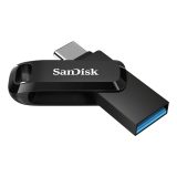 SanDisk Ultra Dual Drive USB flash drive 128 GB USB Type-A / USB Type-C 3.2 Gen 1 (3.1 Gen 1) Black Silver