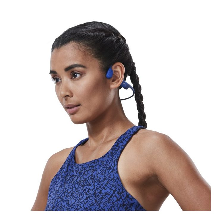 SHOKZ OpenRun Headset Wireless Neck-band Sports Bluetooth Blue