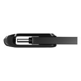 SanDisk Ultra Dual Drive USB flash drive 128 GB USB Type-A / USB Type-C 3.2 Gen 1 (3.1 Gen 1) Black Silver
