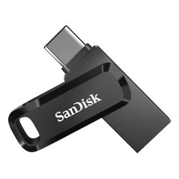 SanDisk Ultra Dual Drive Go USB flash drive 64 GB USB Type-A / USB Type-C 3.2 Gen 1 (3.1 Gen 1) Black