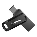 SanDisk Ultra Dual Drive Go USB flash drive 64 GB USB Type-A / USB Type-C 3.2 Gen 1 (3.1 Gen 1) Black
