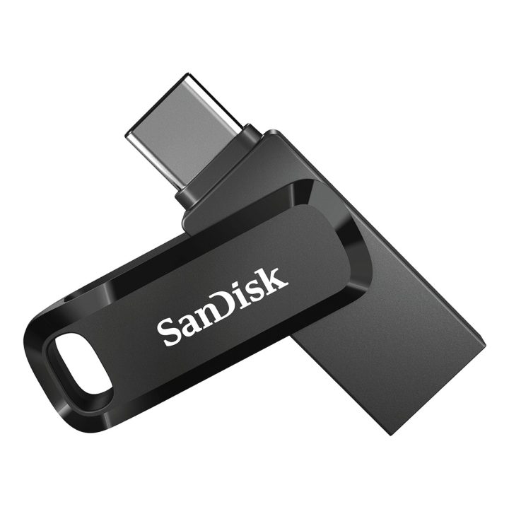 SanDisk Ultra Dual Drive Go USB flash drive 64 GB USB Type-A / USB Type-C 3.2 Gen 1 (3.1 Gen 1) Black