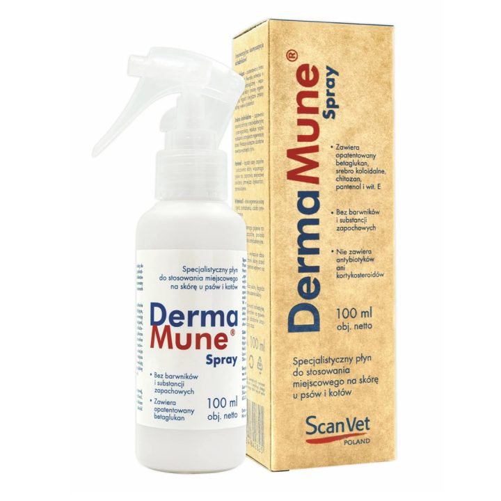 SCANVET DermaMune - spray for dogs and cats - 100ml