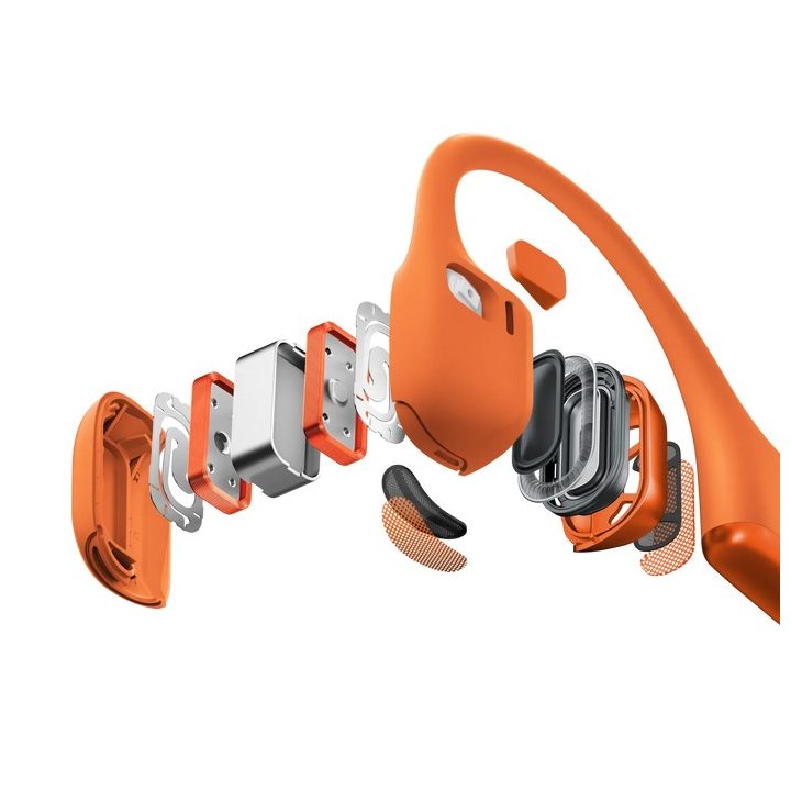 Shokz OpenRun Pro 2 pomarańczowe – bone conduction headphones