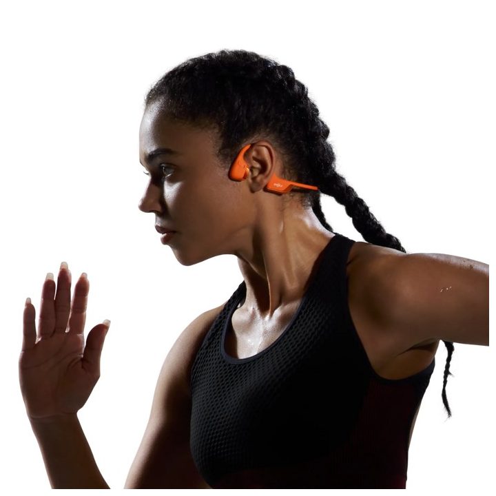 Shokz OpenRun Pro 2 pomarańczowe – bone conduction headphones
