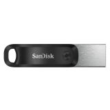 SanDisk iXpand USB flash drive 64 GB USB Type-A / Lightning 3.2 Gen 2 (3.1 Gen 2) Black Silver