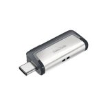 Sandisk Ultra Dual Drive USB Type-C USB flash drive 128 GB USB Type-A / USB Type-C 3.2 Gen 1 (3.1 Gen 1) Black Silver