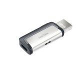 Sandisk Ultra Dual Drive USB Type-C USB flash drive 128 GB USB Type-A / USB Type-C 3.2 Gen 1 (3.1 Gen 1) Black Silver