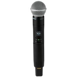 Shure SLXD2+/58 -G65 - handheld transmitter with an SM58 capsule (470–606 MHz)