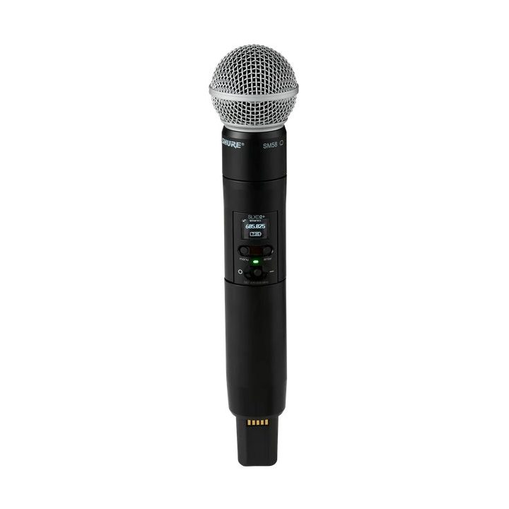 Shure SLXD2+/58 -G65 - handheld transmitter with an SM58 capsule (470–606 MHz)